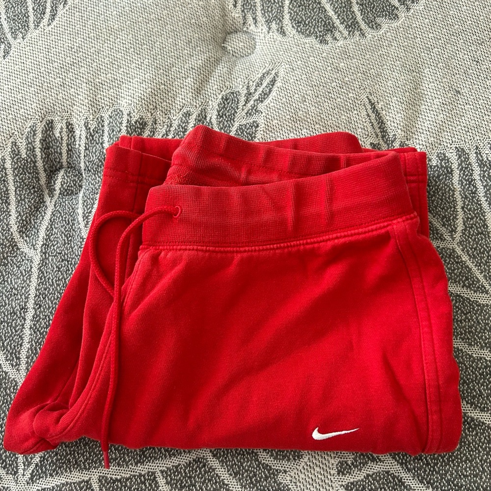 Nike Red Performance Sweatpants